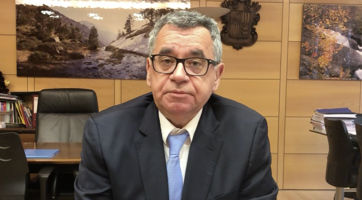 Albert moles, director General de FEDA durant les seves declaracions.